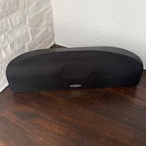 Polk Audio TL1 Blackstone Center Channel Speaker Black Home Theater